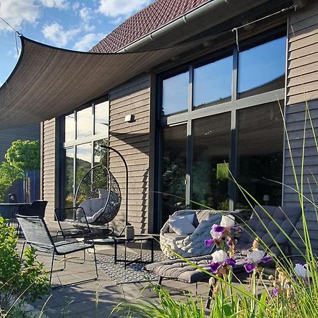 Odenwald-Lodge Mit Infrarotsauna Und E-Ladestation "Haus Purpur" Reichelsheim ภายนอก รูปภาพ